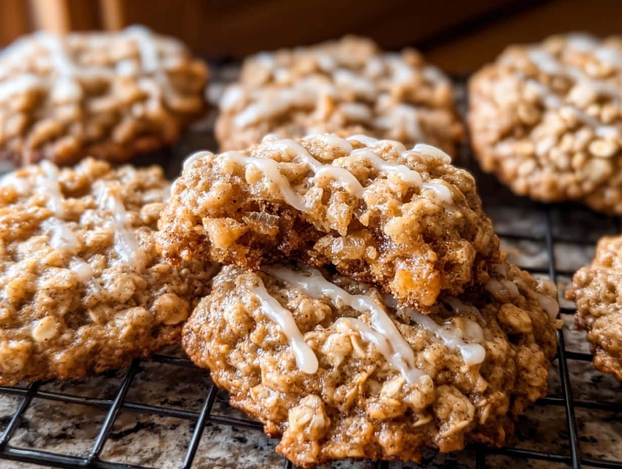 Apple Crisp Cookies Fall