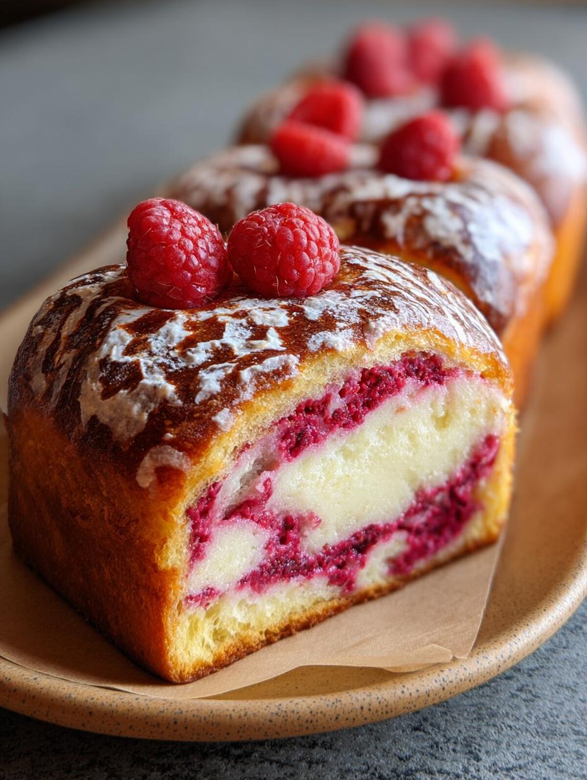 Raspberry Cheesecake Brioche: 1 Divine Twist! | Zawa Recipes